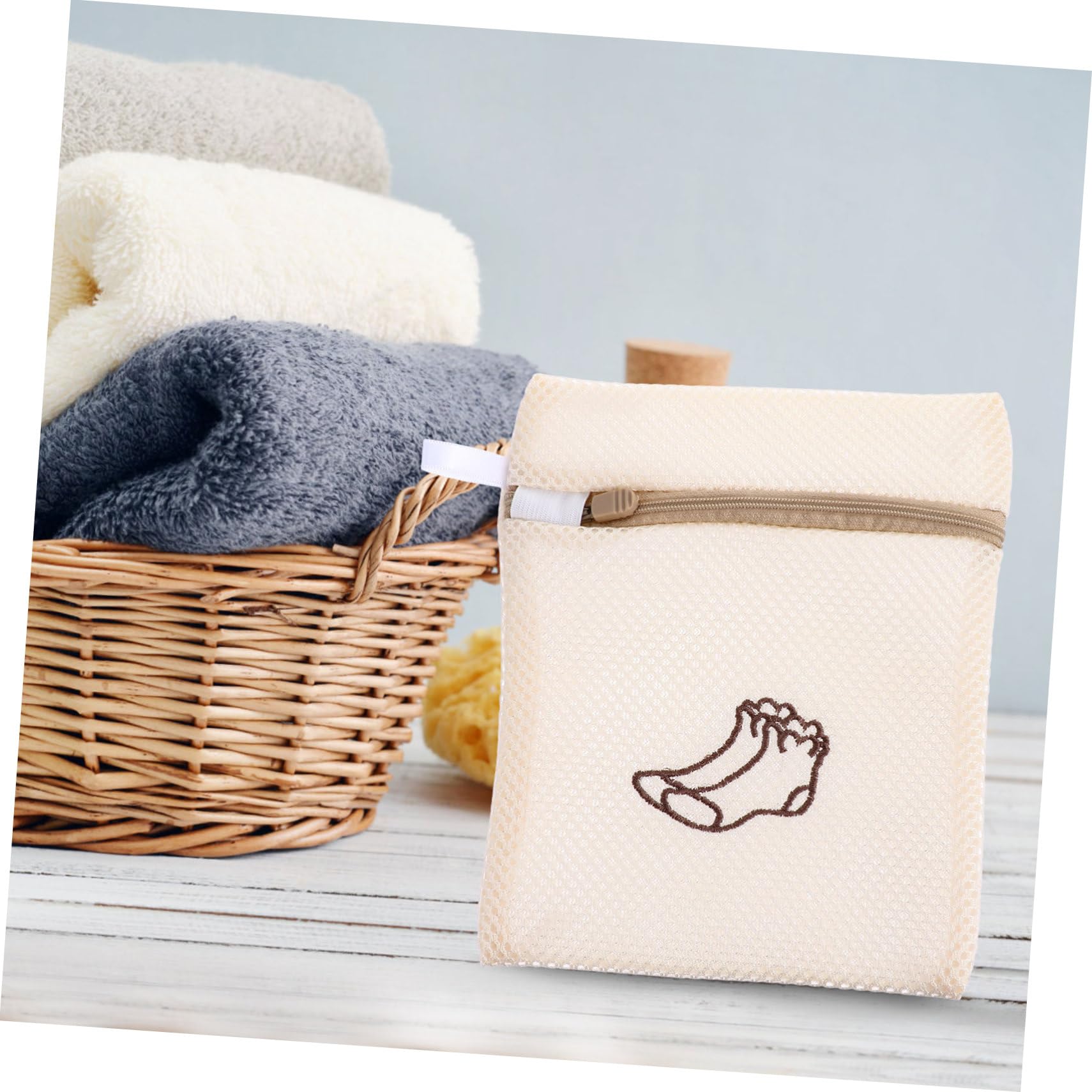 3er-set Wäschesäcke Aus Netzstoff Wäschesäcke Für Socken Bhs Wäschesäcke Für Empfindliche Gegenstände 5 Stück * 3