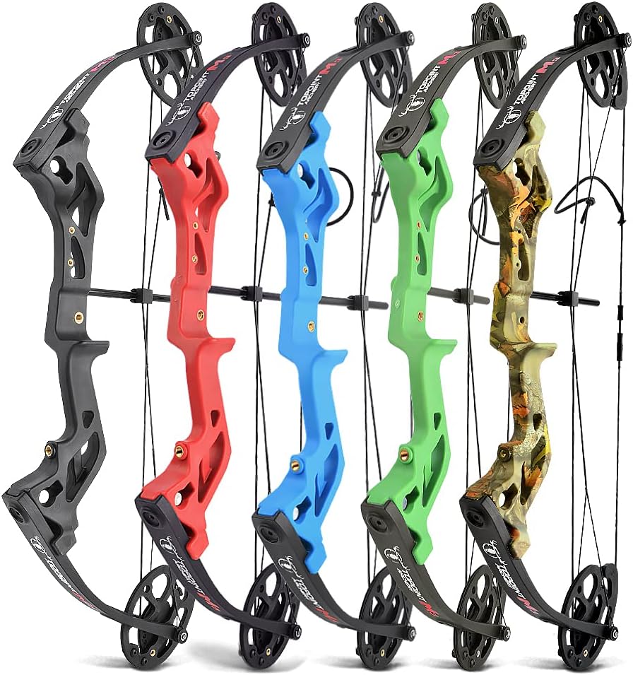 AMEYXGS Archery Compound Bows Draw Weight 10-30 lbs IBO 260fps Youth Bow - Right Handed