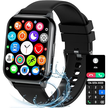 Montre Connectée Homme Femme - Appel Bluetooth, Cardio, GPS - Écran AMOLED, étanche - Occasion état Neuf