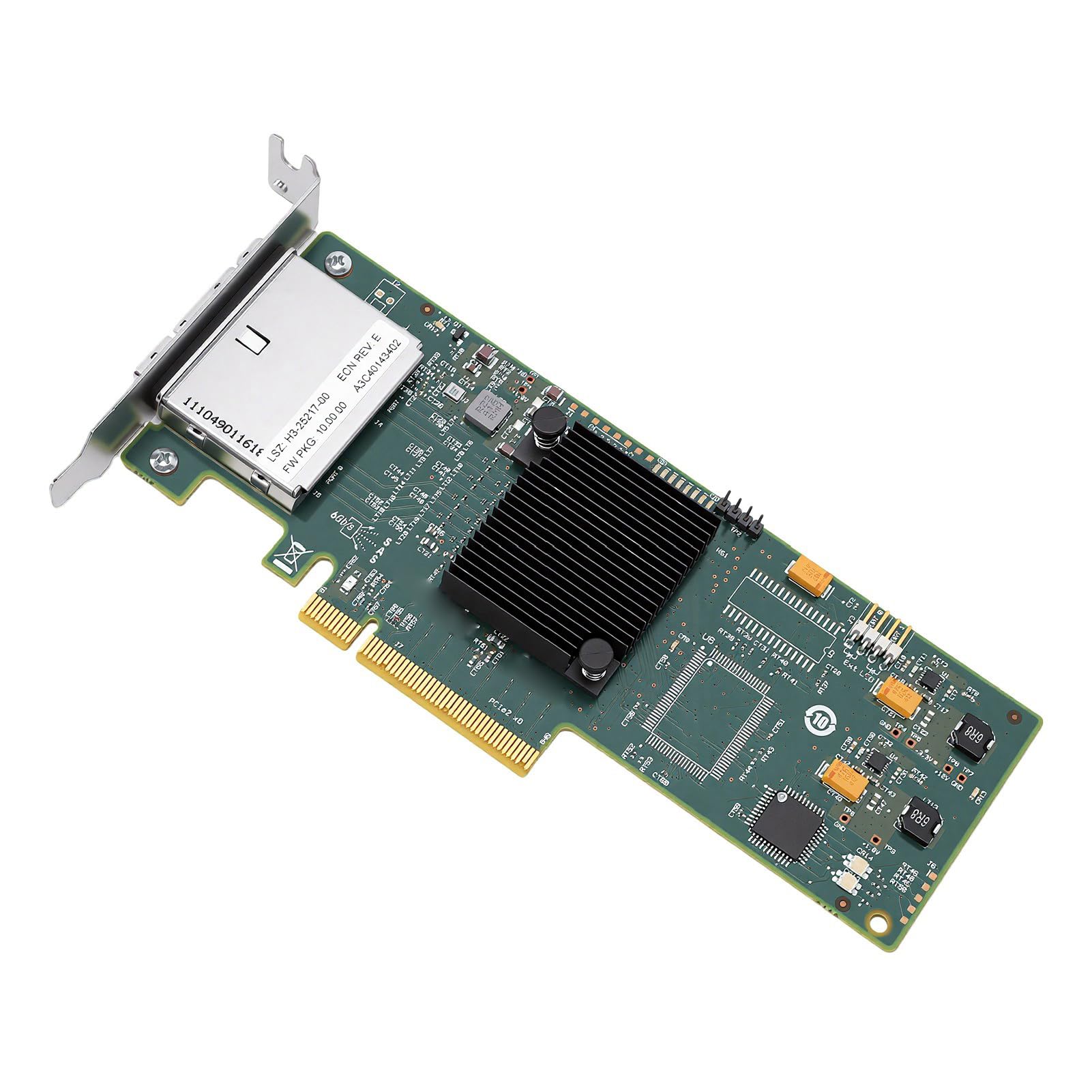Karta Kontrolera PCIe 2.0 X8 SAS, Niskoprofilowa, 8 Portów dla JBOD i Zewnętrznych Obudów
