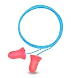 Honeywell Howard Leight by Maximum Corded Disposable Foam Earplugs, 100 Pairs, Orange