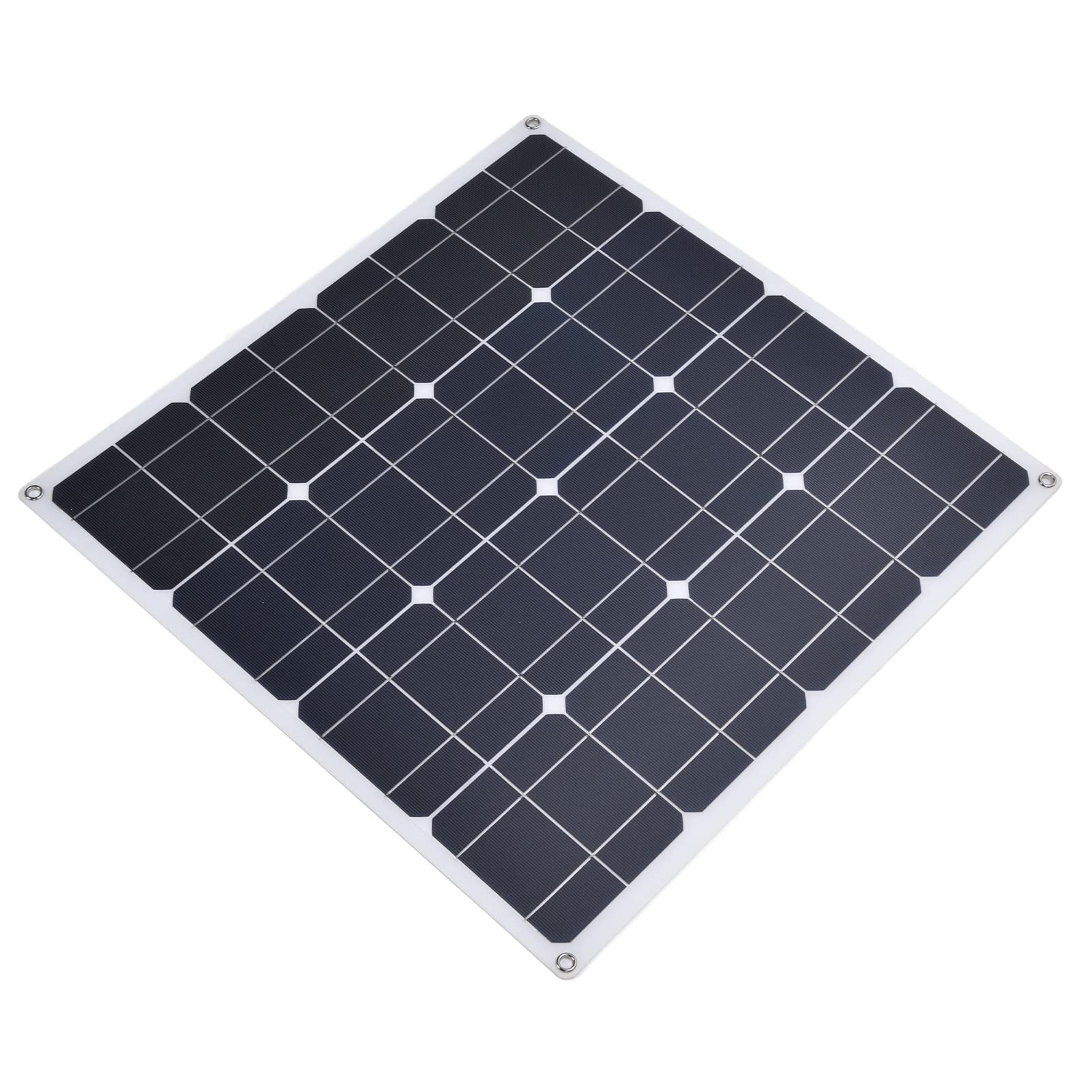 Ładowarka Baterii Słonecznej, Elastyczny Monokrystaliczny Panel Słoneczny, Moc Wyjściowa 60 W DC 12 V, Przenośna do Użytku Samochodowego i Zewnętrznego