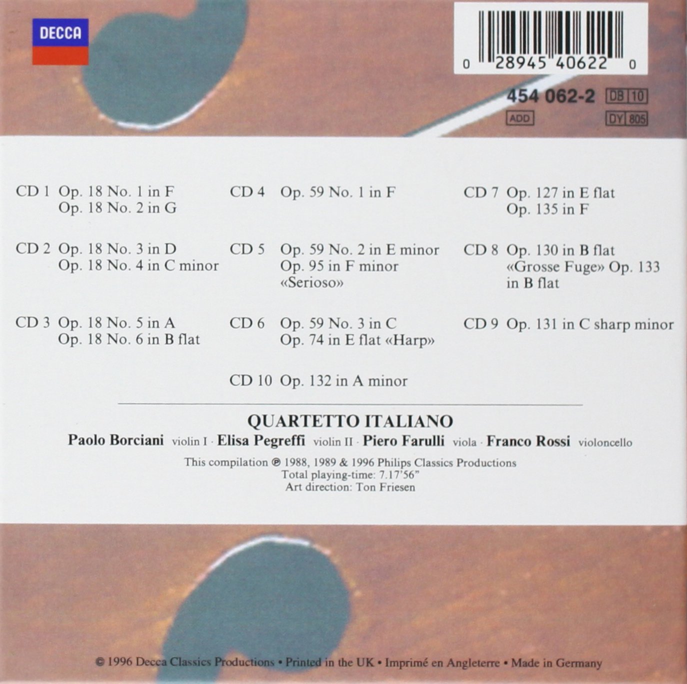 Complete String Quartets