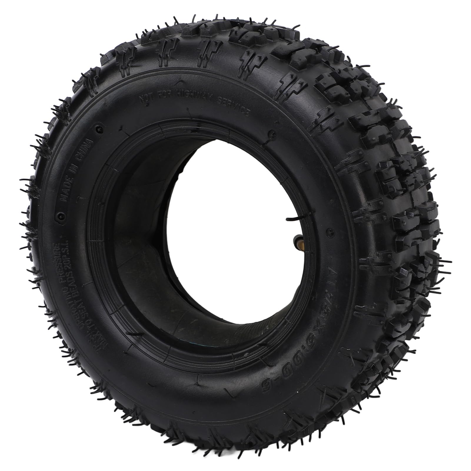 2 Sätze 13 x 5,00 6 Reifen- und Schlauchset mit gebogenem TR87-Ventilschaft, passend für Yerf Dog, Motovox, Dirt Quads, Go Kart, All Terrain Bike, ATV, Yard Tractor, robuste