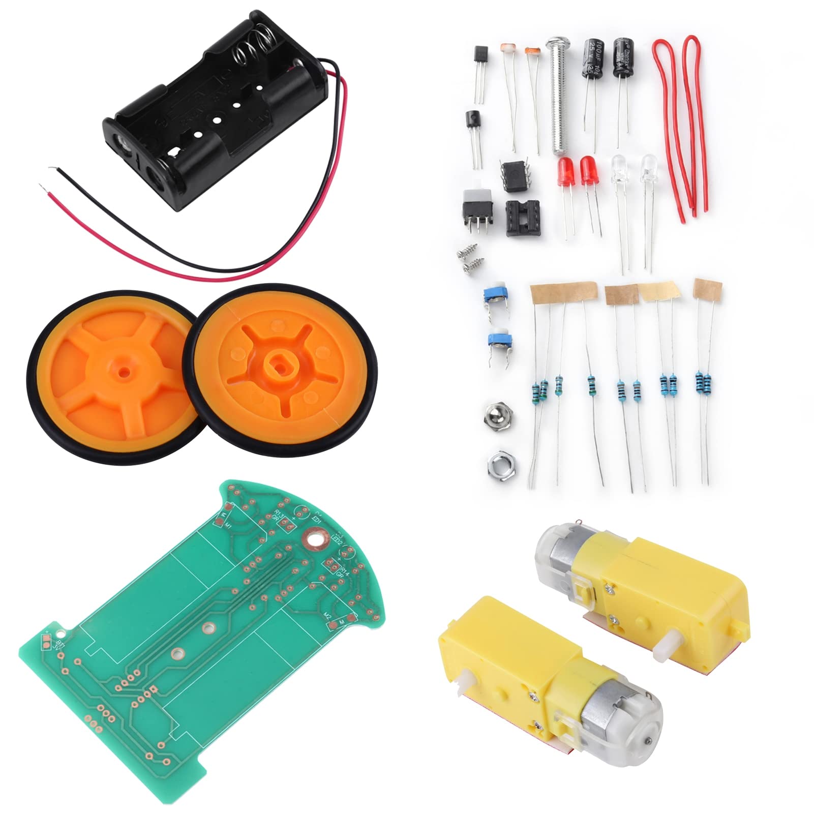 Intelligente Auto Chassis Kits DIY Zubehör Set Elektronische Komponente Kit Für RC Auto Robot Projekt Modellbau