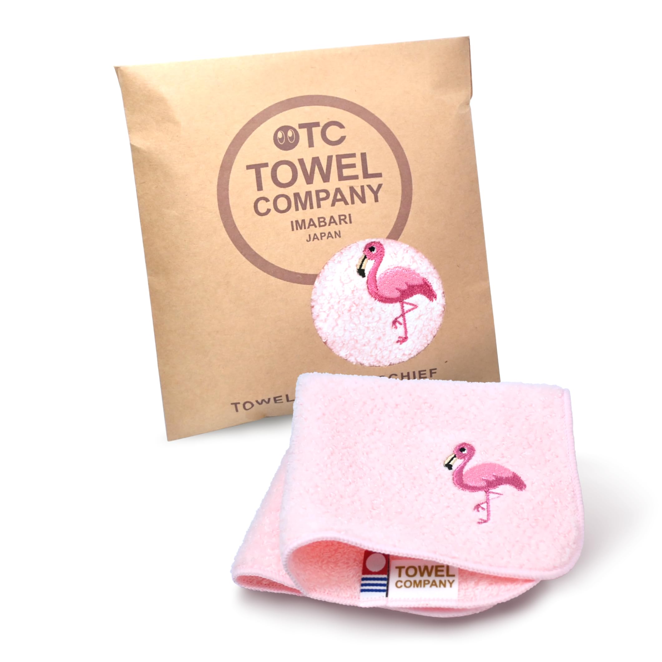 ピンク リボン刺繍 タオルハンカチ リボンイニシャル タオルハンカチ 誕生日 プレゼント 女友達
