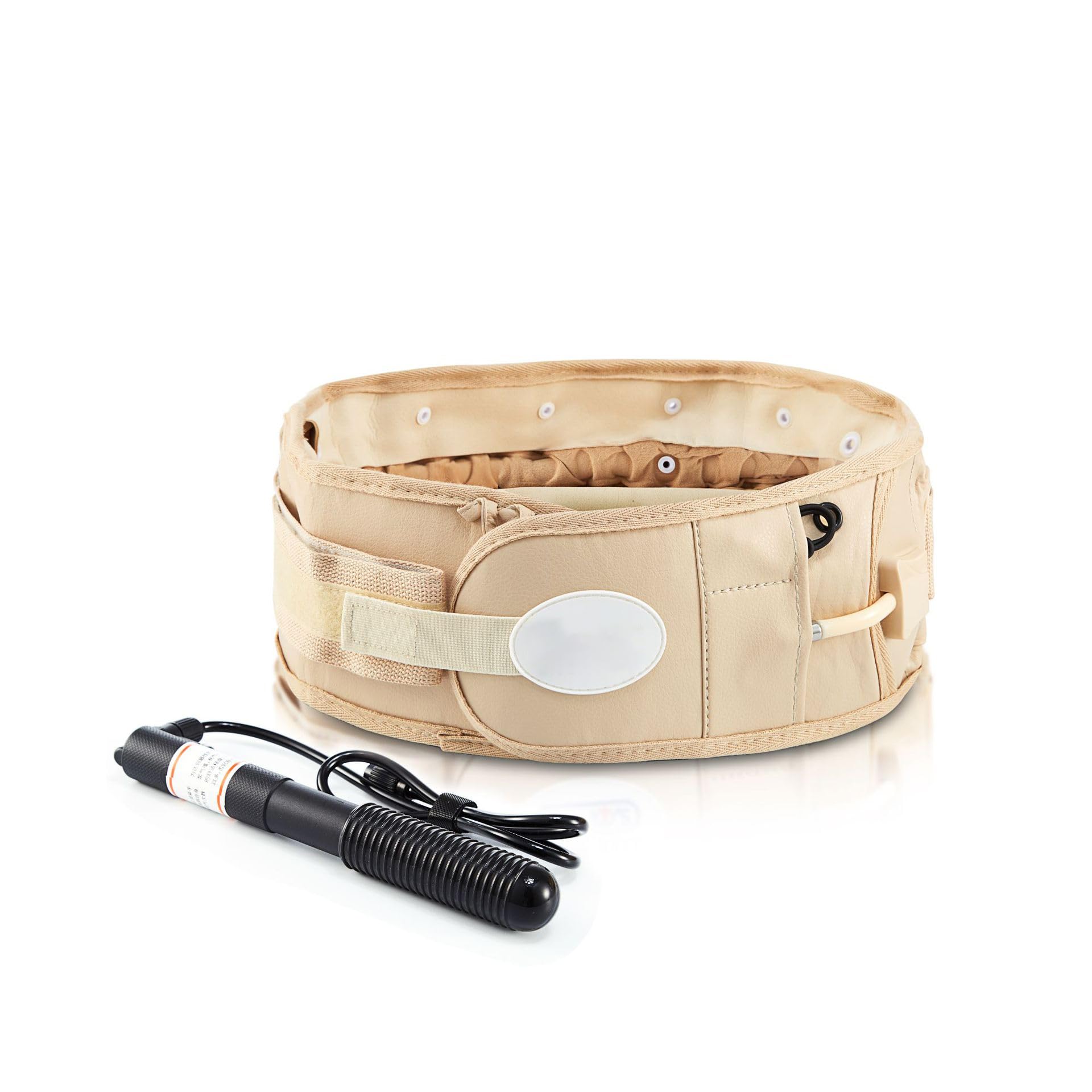 Decompression Back Belt - Size A (25-41 Inches) Lumbar Support Belt for Lower Back Pain Relief - Waist Back Traction Device - Compression Orthopedic Back Brace Stretcher - Spine Posture Corrector