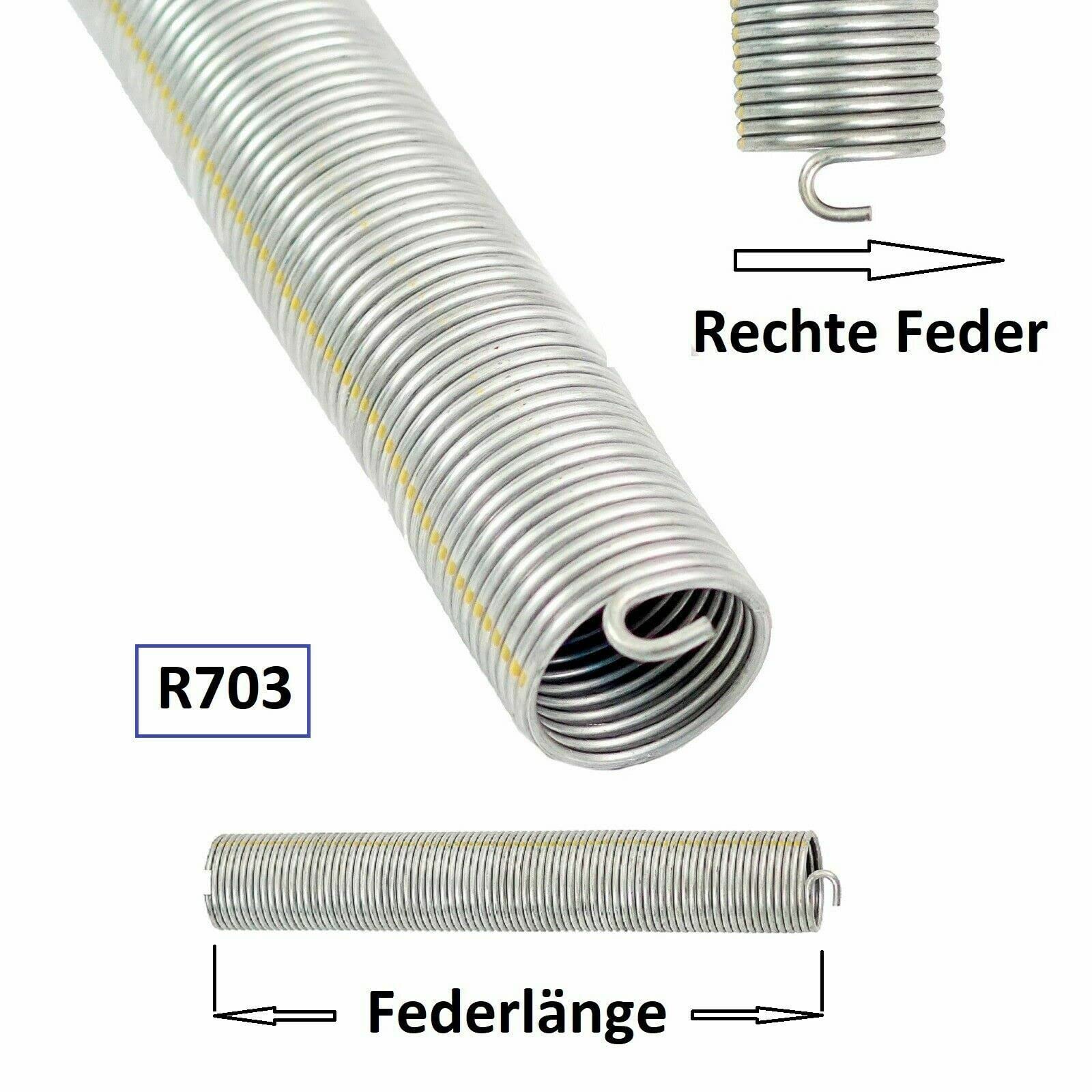 1 Stück Torsionsfeder L703 / L22 für Hörmann Garagentor Garagentorfeder 1 Stück Torsionsfeder L703 / L22 für Hörmann Garagentor Garagentorfeder