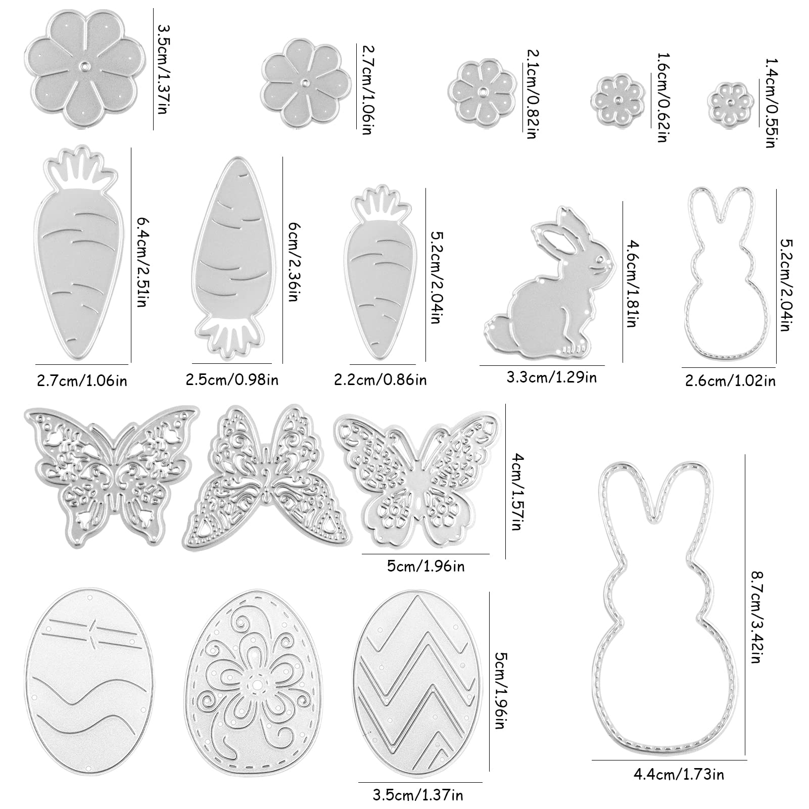 Fustelle In Metallo A Forma Di Goccioline D'Acqua | Set Per Goffratura E Scrapbooking Fai Da Te - 3