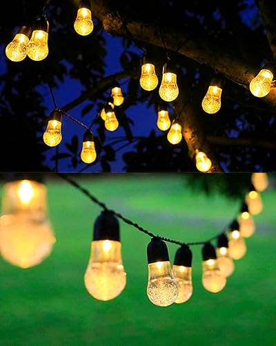 Miniatura 2 de Guirnalda de luces con control remoto, 8 modos de iluminación y 4 niveles de función de temporizador de brillo, batería recargable, carga USB para