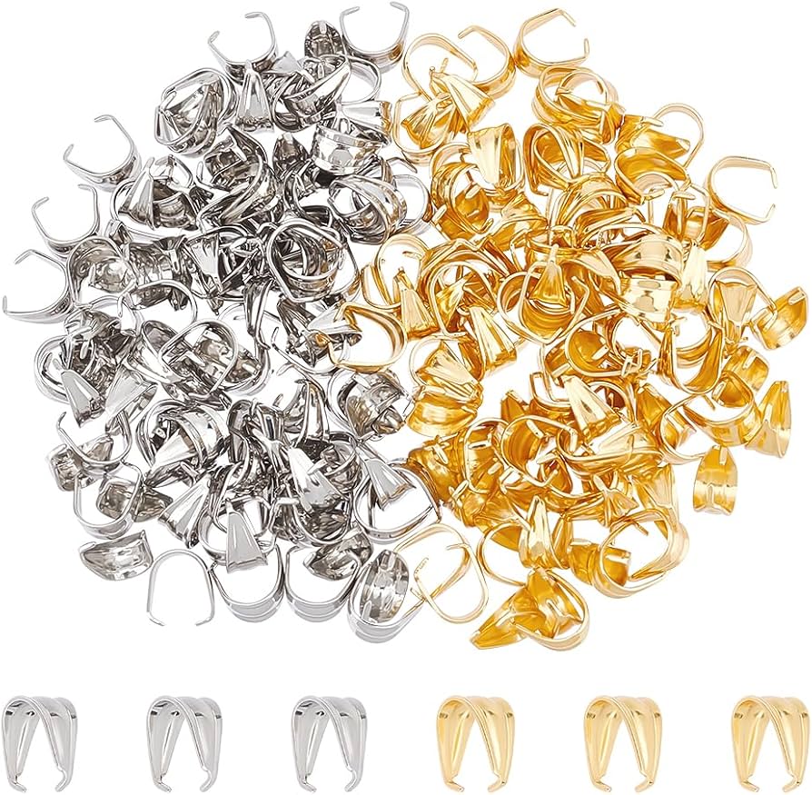 Beebeecraft 1 Scatola Di 300 Perle Cubo In Ottone Placcato Oro 18K Perline Spaziatrici Per Braccialetti 733155