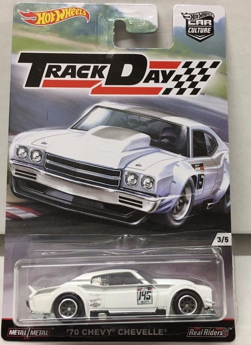 Hot Wheels 2016 CAR Culture 70 Chevy Chevelle CASE D Track Day