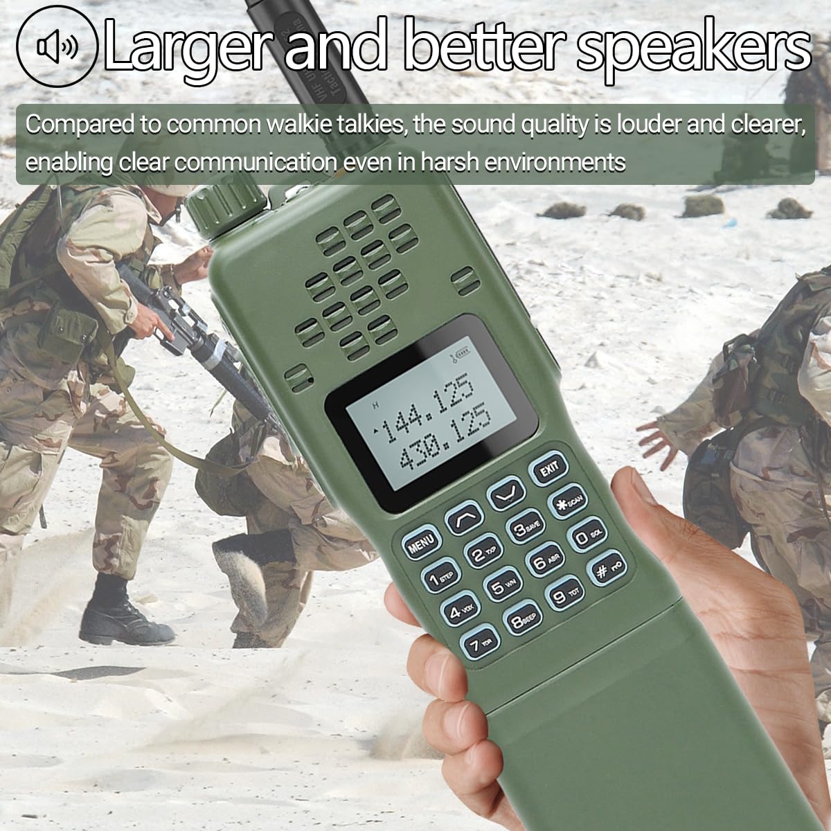 Baofeng Radio Ham Radio AR152 10W Powerful Handheld