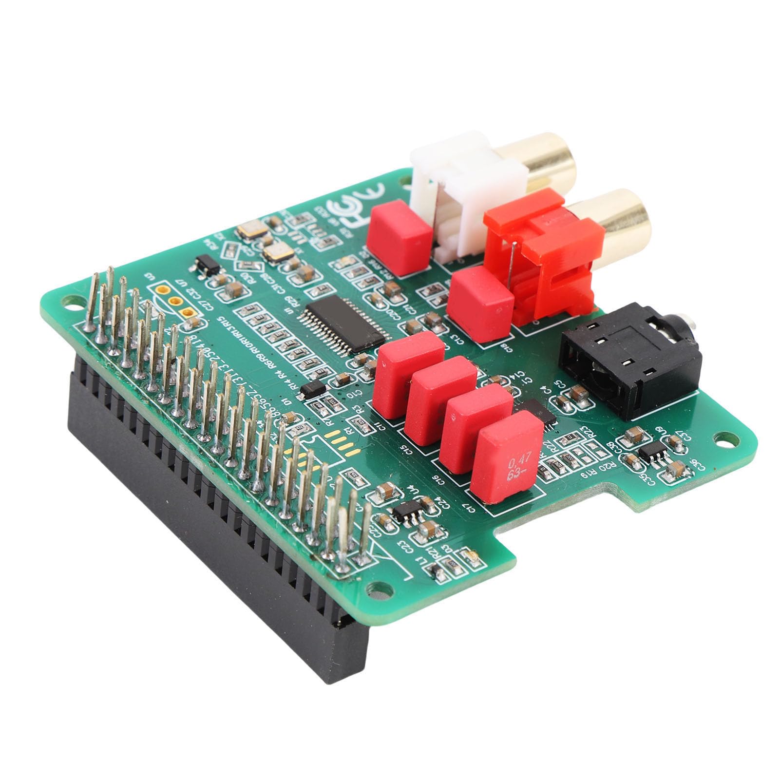 Jeffergarden Cappello DAC HiFi, Scheda di Espansione Scheda, 384 KHz 32 Bit, Connessione Facile per 4 3B 5