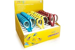 Pack of 24 5 Inch Safety Scissors for Kids
