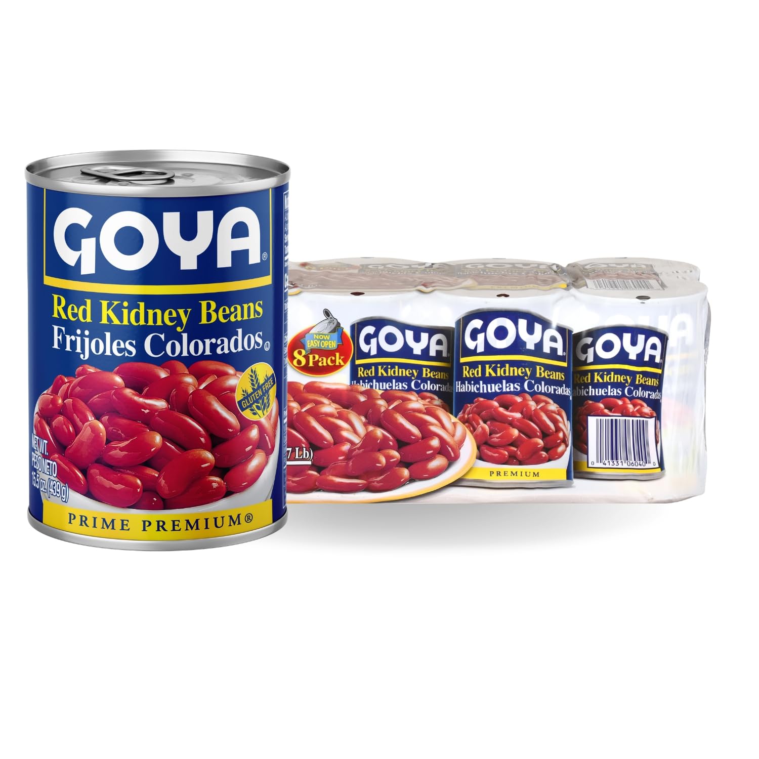 Goya Foods Red Kidney Beans, 15.5 Ounce (Pack of 8)