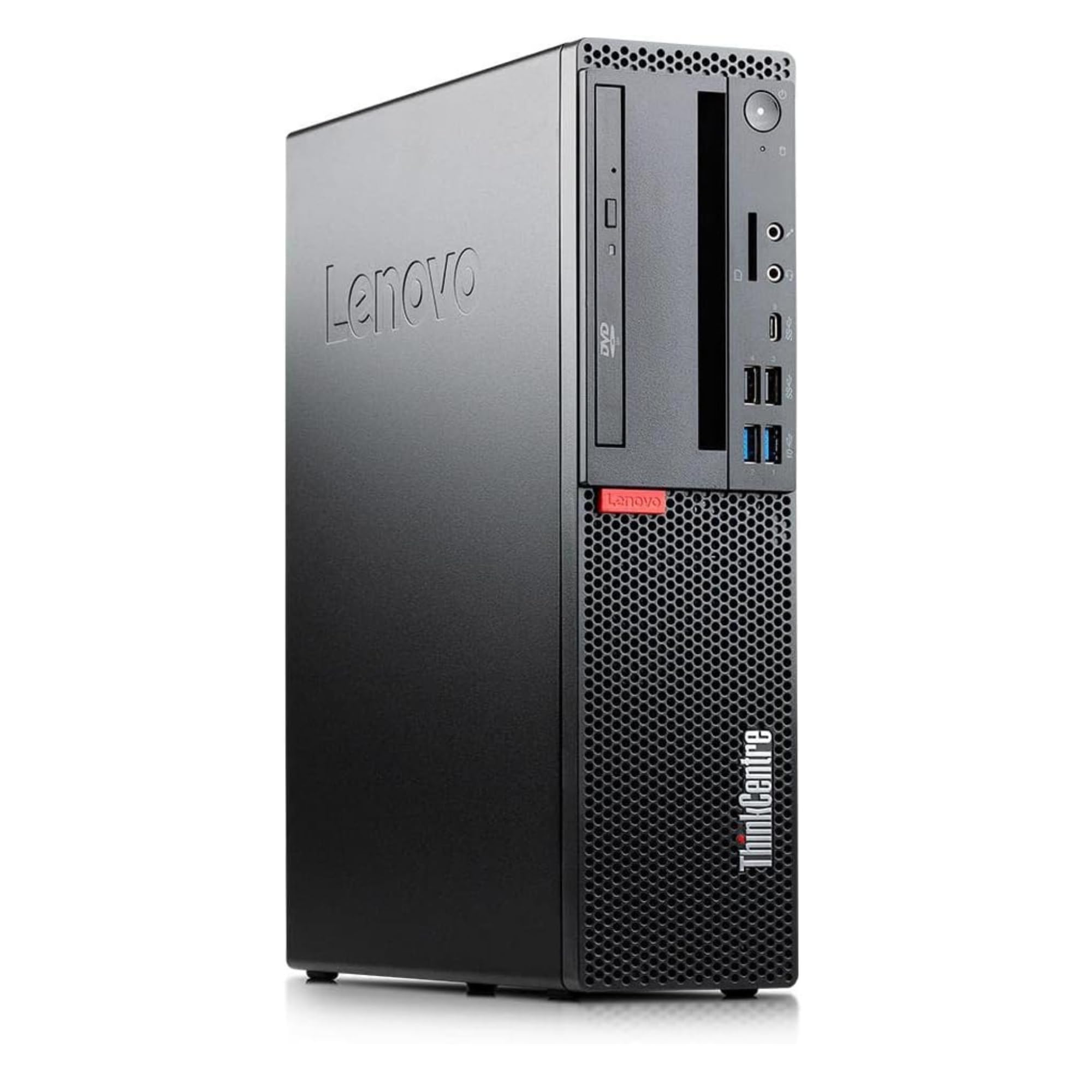 Lenovo ThinkCentre M720s SFF - PC Desktop Intel i5-8500 6 Core 3.0 Ghz - Ram 8Gb SSD 256Gb - Pc Fisso Win 11 e Libre Office (Ricondizionato)