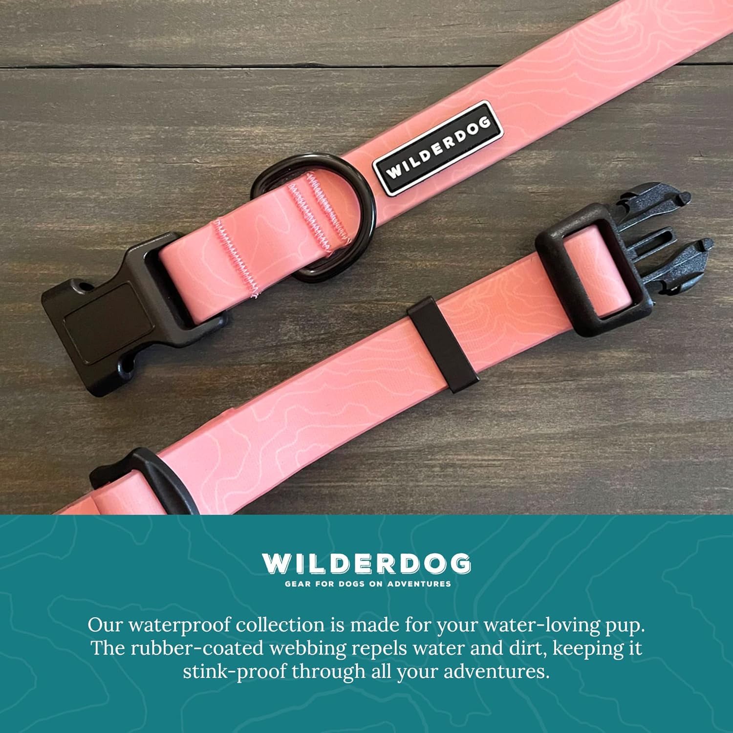 Amazon.co.jp: Wilderdog 防水犬用首輪 - 水や汚れをはじく - S 27.9