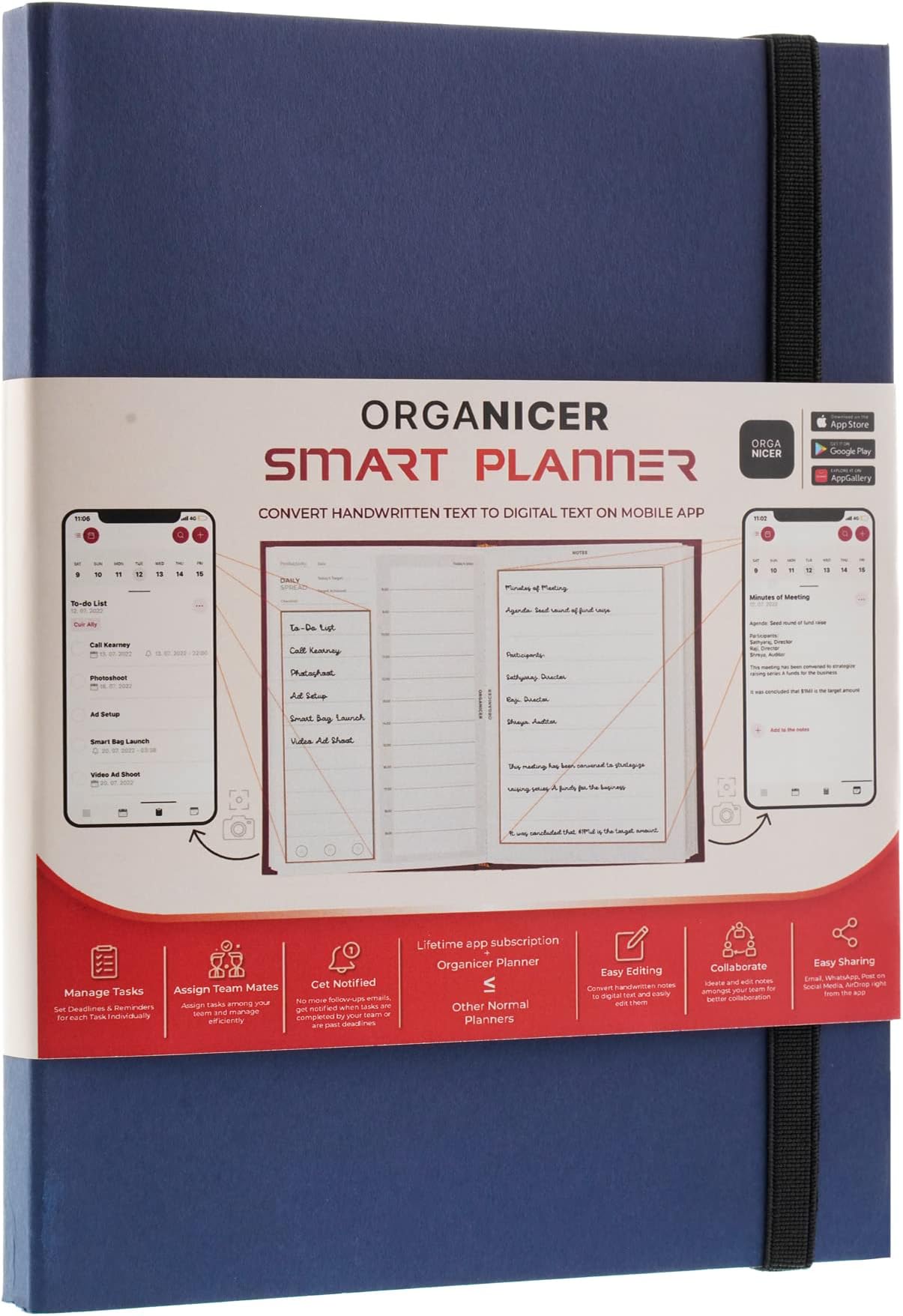 Organicer Smart Planner (Bochum Blue)