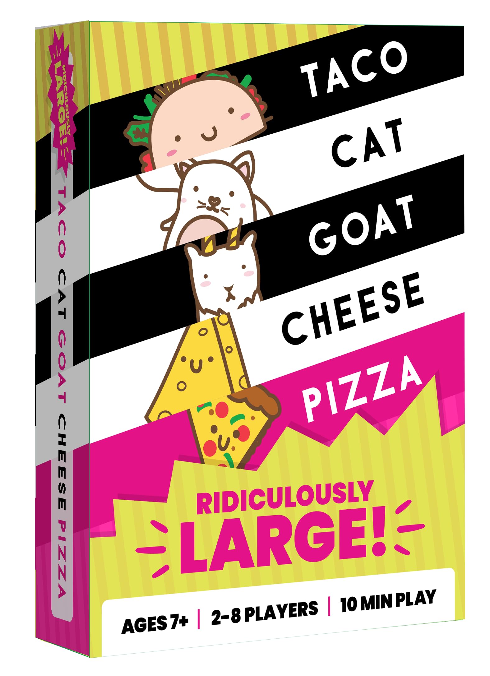 Amazon.com: Taco Cat Goat Cheese Pizza Ridiculously Large Edition