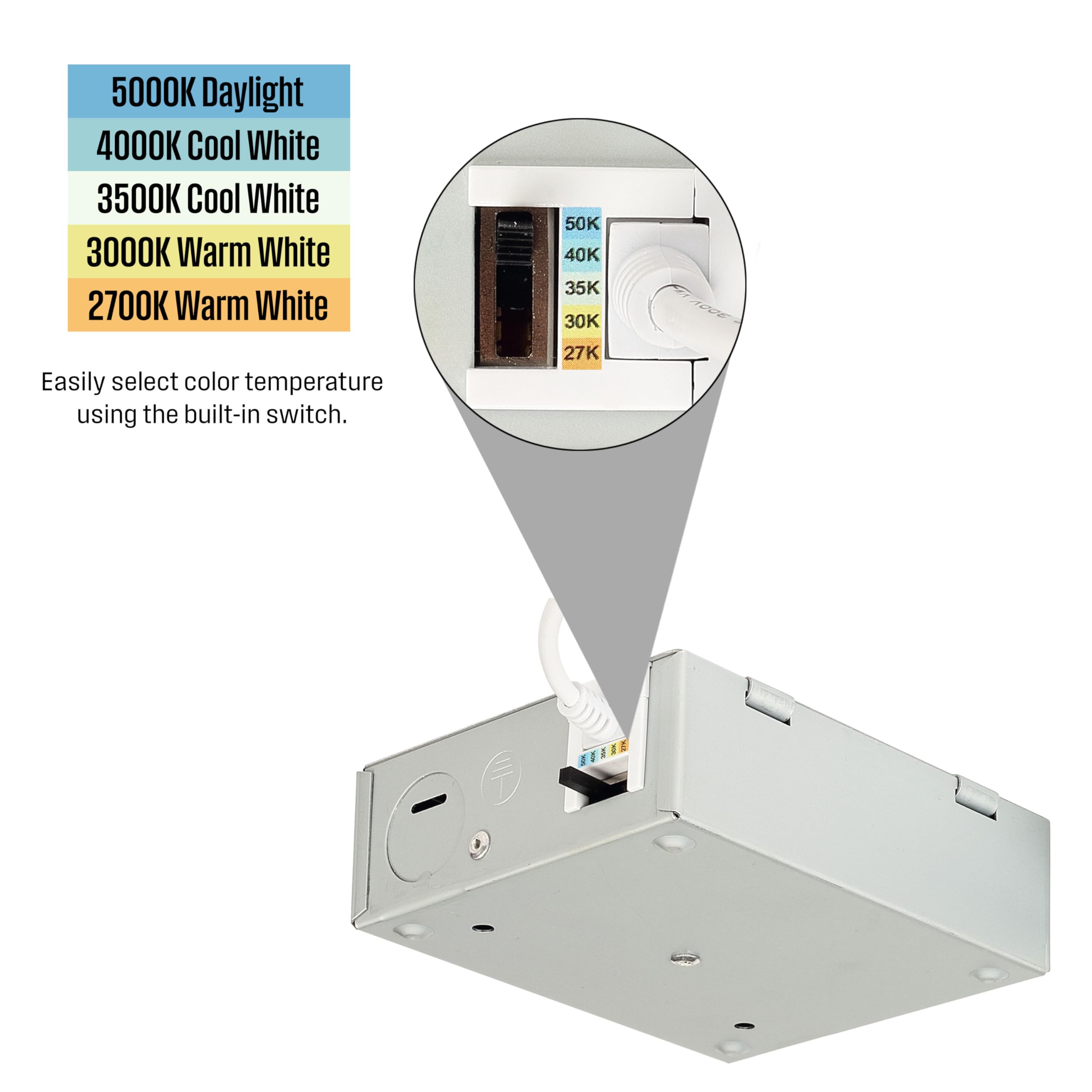 Westinghouse LED Recessed Downlight - Color Temp & Dimmable -10 Westinghouse LED Recessed Downlight - Color Temp & Dimmable -10