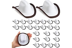 Petite Cowboy Headwear: Miniature Hats for Creative Embellishments