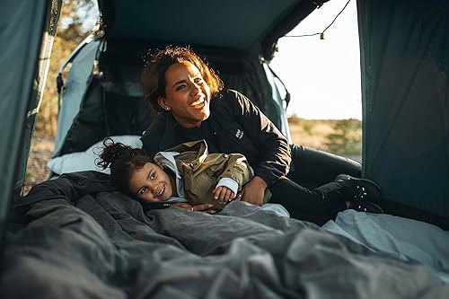 Miniatura 13 de Thule Tienda de campaña montada en enganche, capacidad para 3 personas, fácil instalación, se separa del vehículo, camping de automóviles para Jeep,