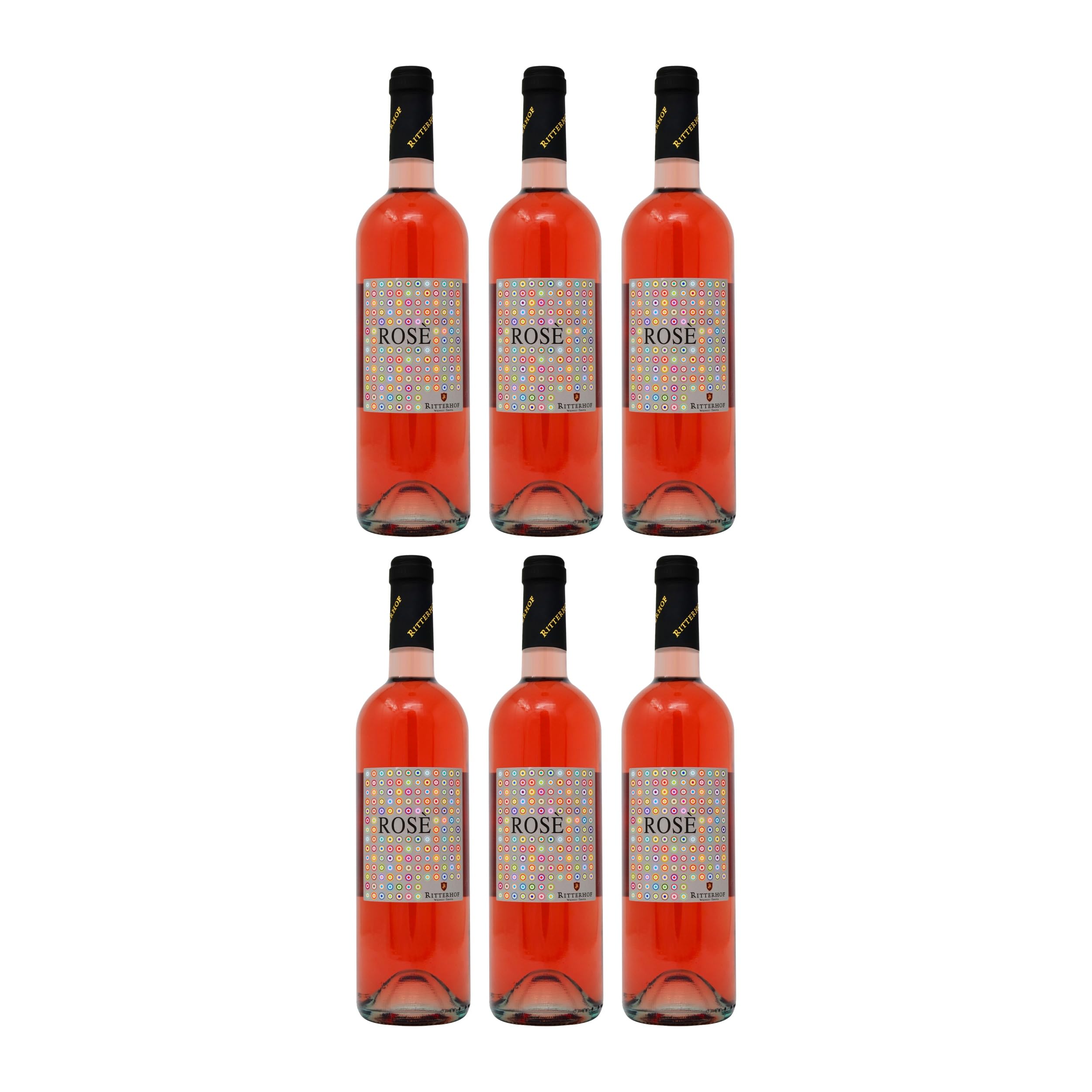 Weingut Ritterhof Rosé Cuvee Roséwein Trocken Italien inkl. FeinWert E-Book (6 x 0.75 l)