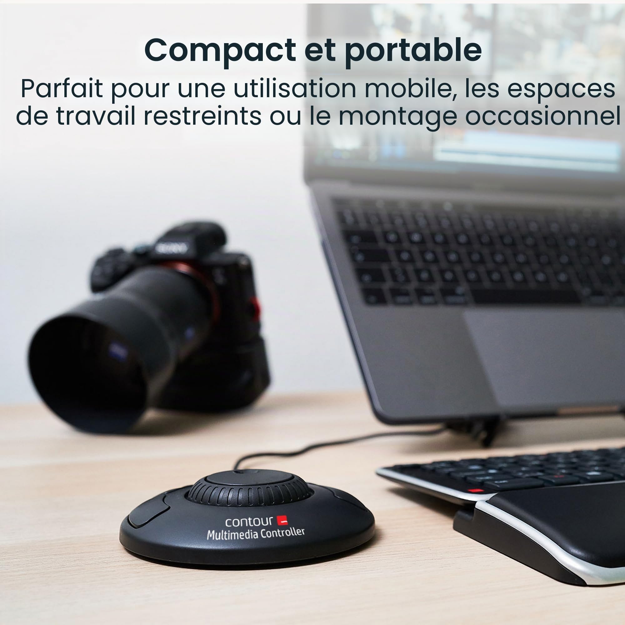 Contour Multimedia Controller Xpress USB Mac/PC Schwarz (Import Royaume Uni)