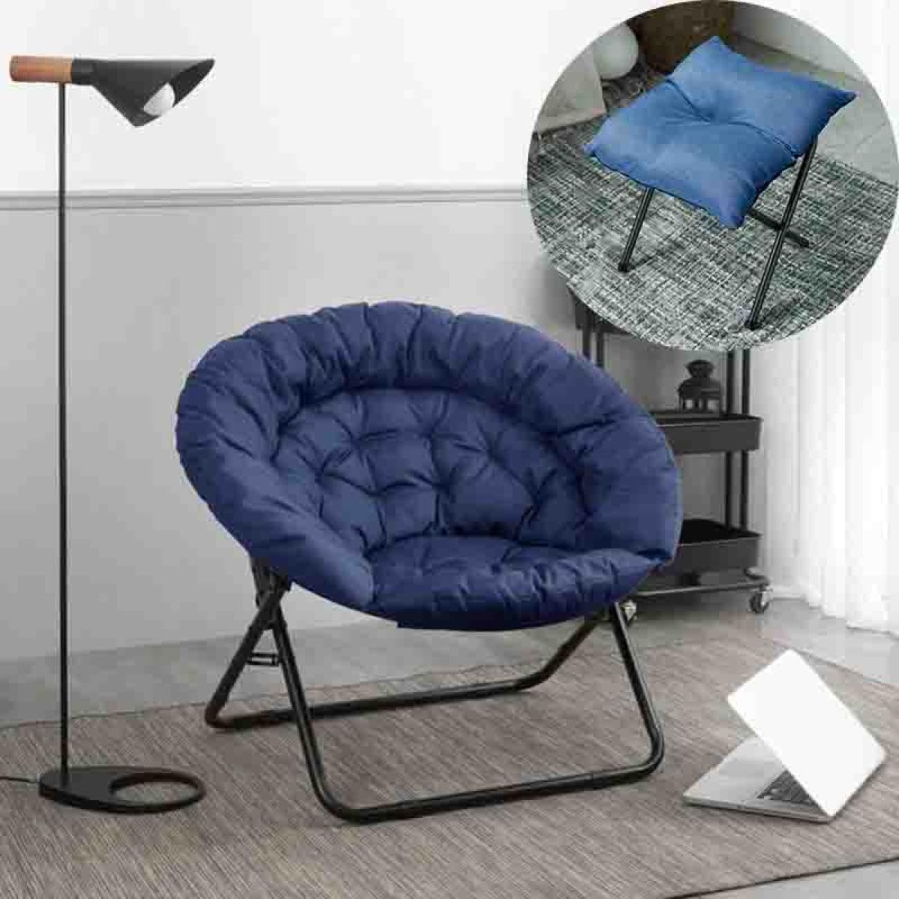 Amazon｜[NHYGDY] リクライニングチェア ムーンチェア 折りたたみ