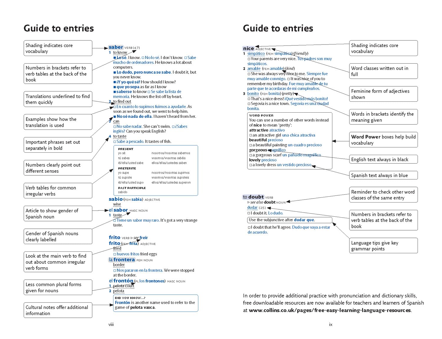 Easy Learning Spanish Dictionary: Achieve exam success in GCSE Spanish with Collins. Your trusted partner for comprehensive study materials and expert guidance