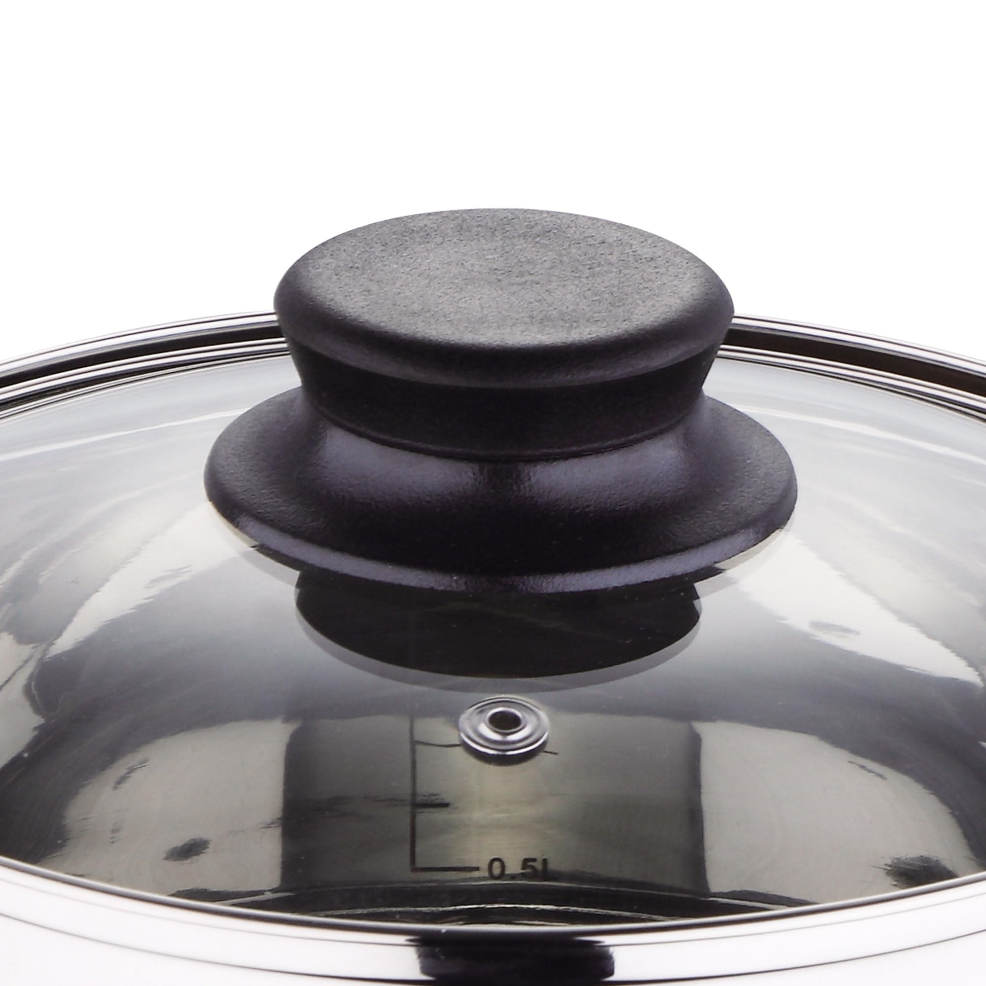San Ignacio Juego de Batería de cocina de 8 piezas + 3 sartenes 16/20/24cm aluminio