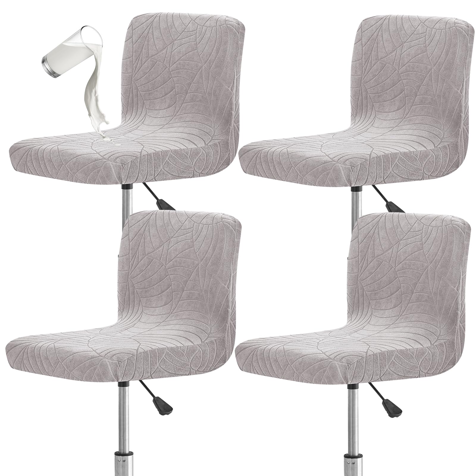 Chair Covers Bar Stool Cover 4pc Bar Chair Cover Swivel Bar Stool Slipcover