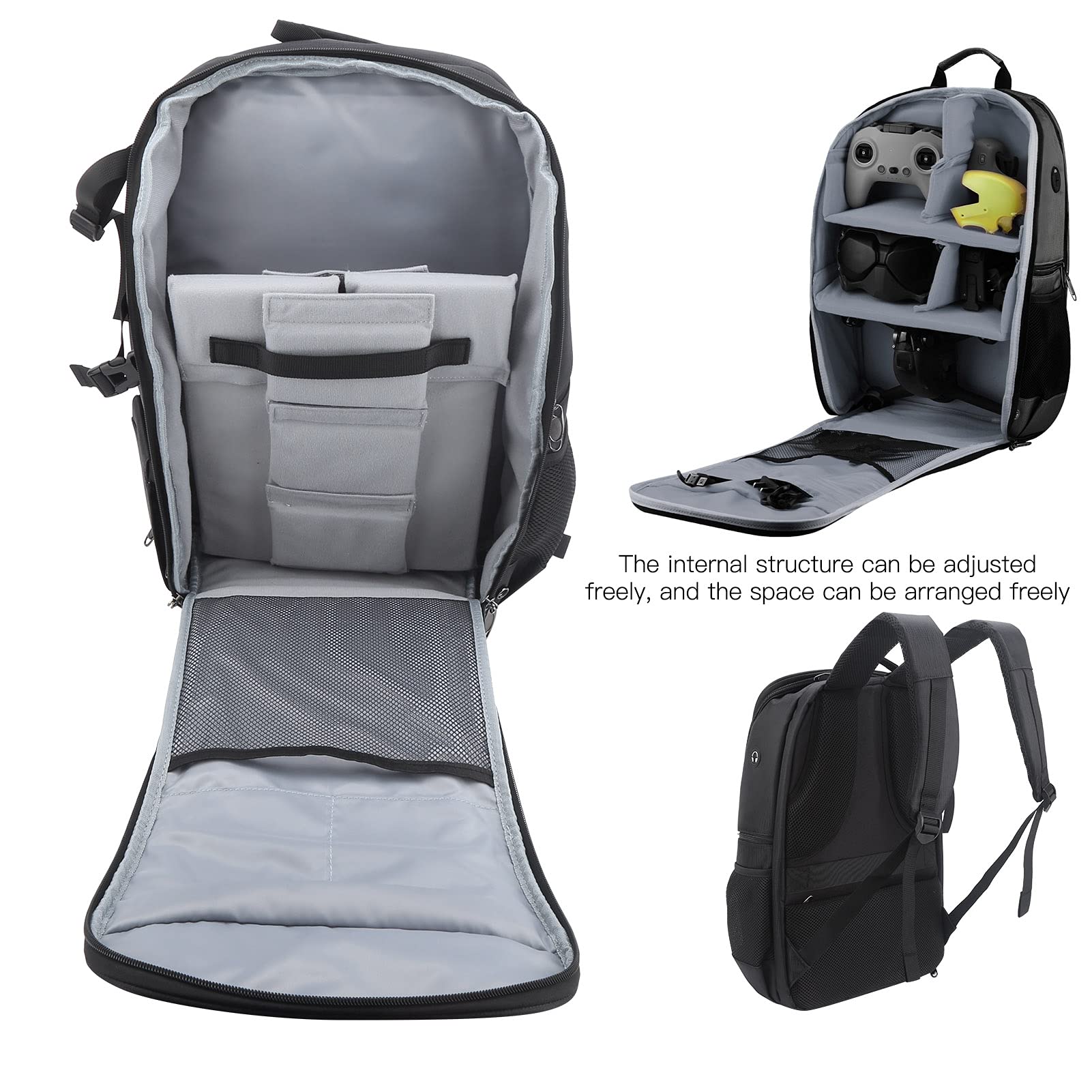 Amazon.co.jp: ドローン バックパック、DJI FPV コンボ用カメラ ケース