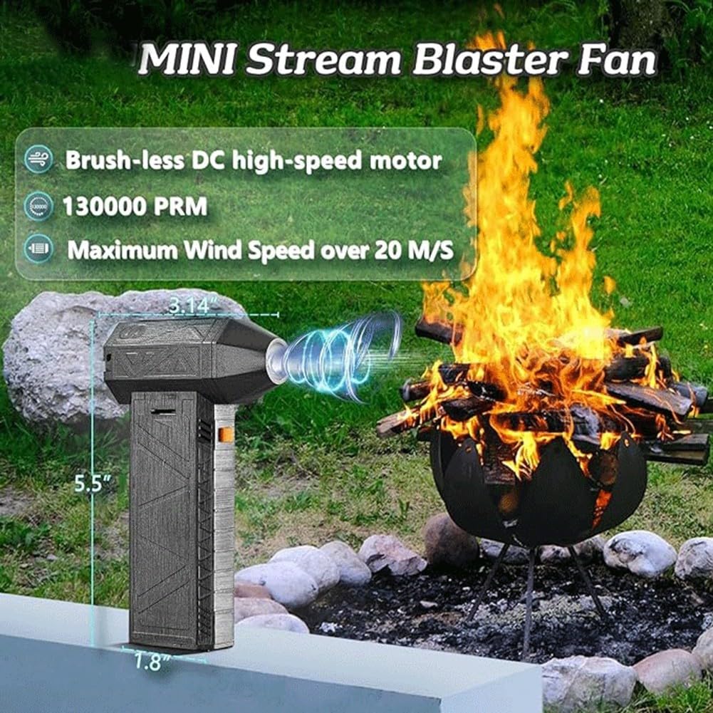 Ventilatore Turbo Brushless 130000 Rpm Ventilatore Turbo Jet 130.000 Giri/min - Motore Brushless, Ricaricabile USB, 3 Velocità, Maneggevole Ventilatore Portatile Ad Alta Velocità Ventilatore Turbo Brushless 130000 Rpm Ventilatore Turbo Jet 130.000 Giri/min - Motore Brushless, Ricaricabile USB, 3 Velocità, Maneggevole Ventilatore Portatile Ad Alta Velocità