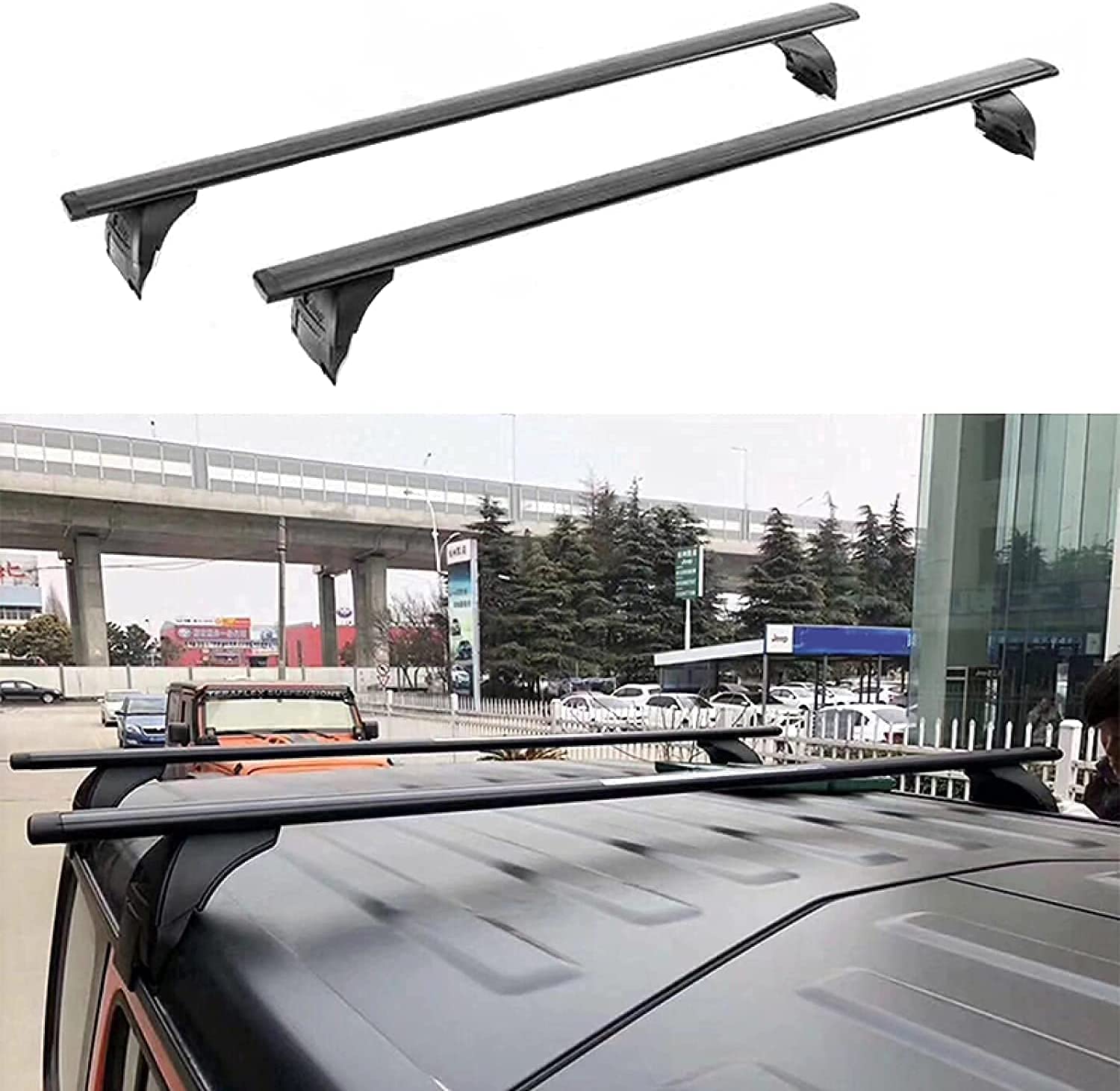 Buy ouman Roof Rack Style roof Rails Car Roof Racks for Jeep Wrangler