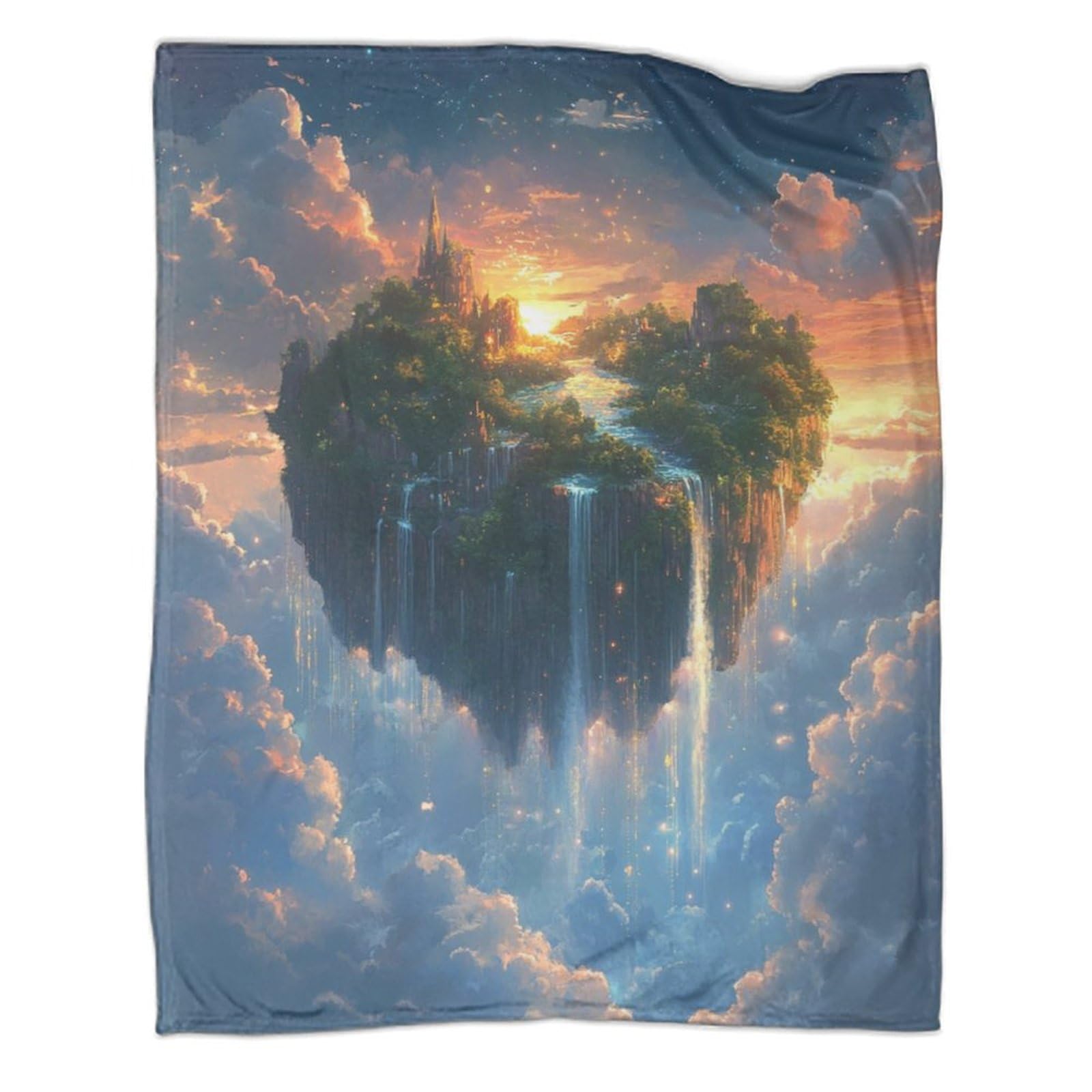 Couverture chaude 100x130cm contre la fraîcheur du soir