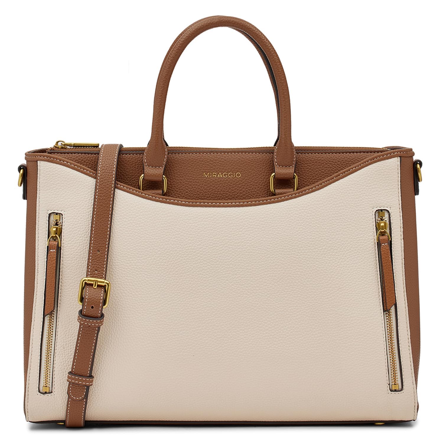 Miraggio Arden Laptop Bag | Unisex Laptop Bags With Adjustable & Detachable Strap | Fits Up to 14 Inches Laptop