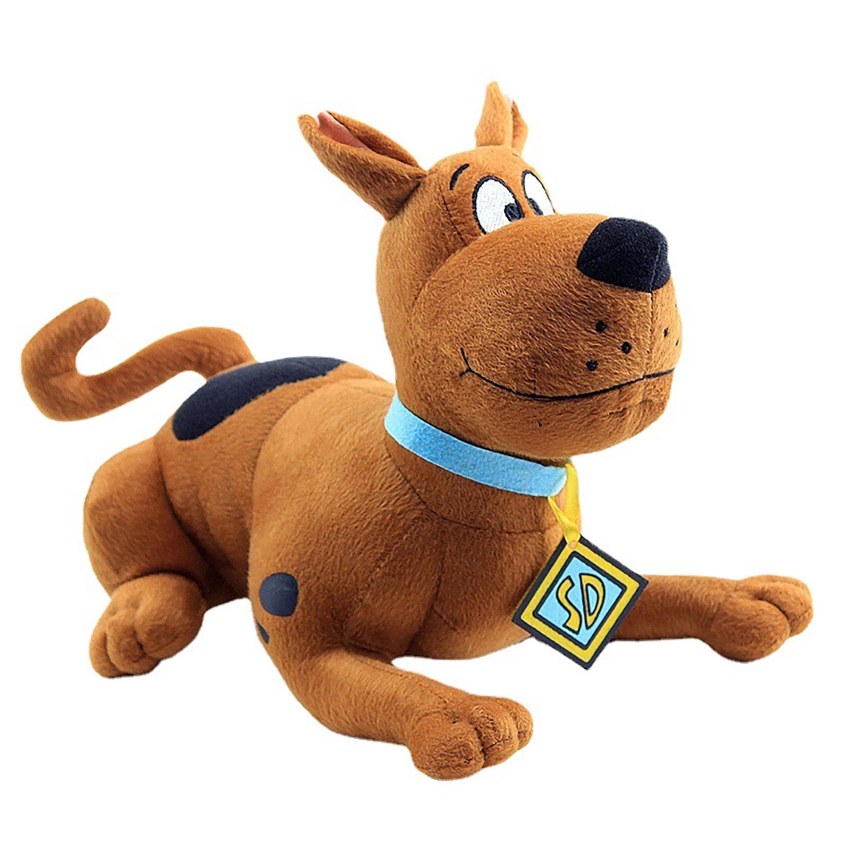 ZJYJING Plush Dog Toy, Cute Cartoon Dog Stuffed Pillow Toy for Adults & Children, Brown (11.8