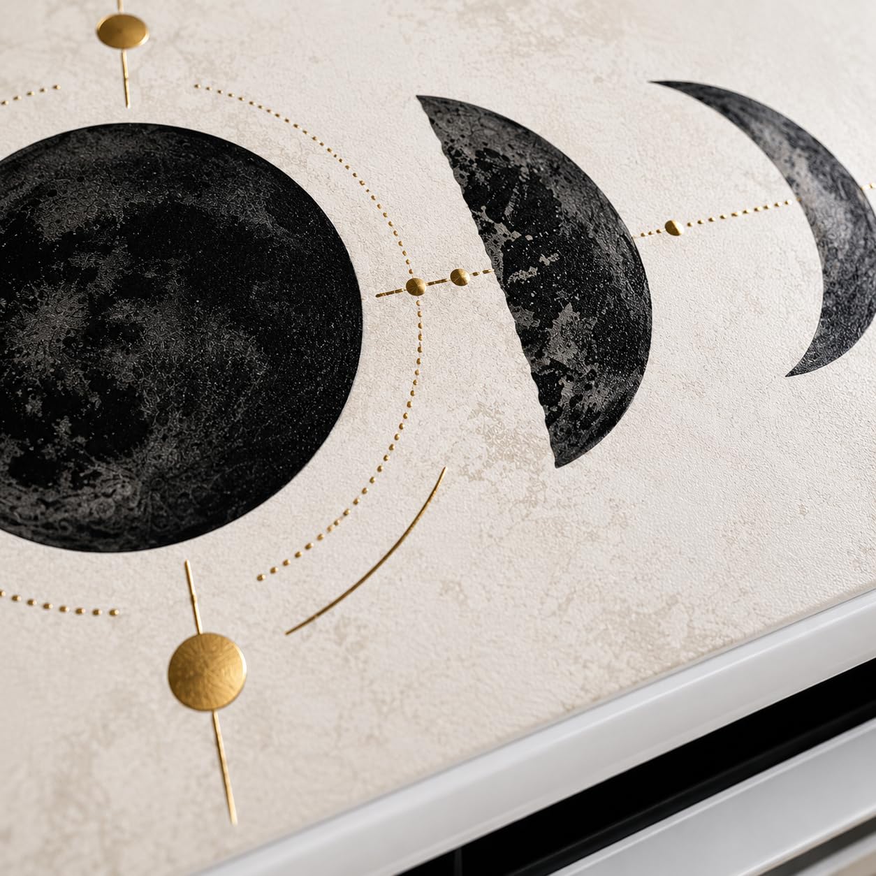 Dreamkraft Lunar Phases AC Wall Sticker for Split AC Panel 91.45