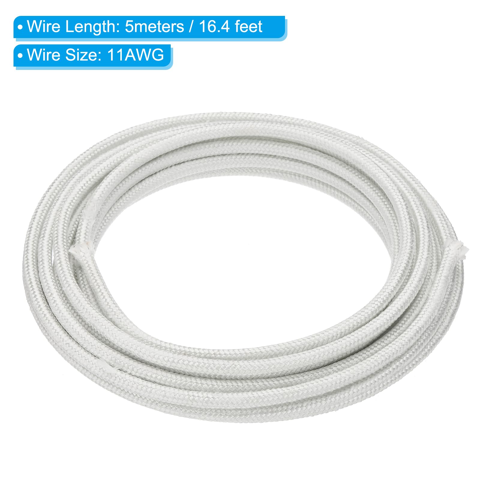 PATIKIL 16.4Ft 11AWG High Temperature Wire - Image 2