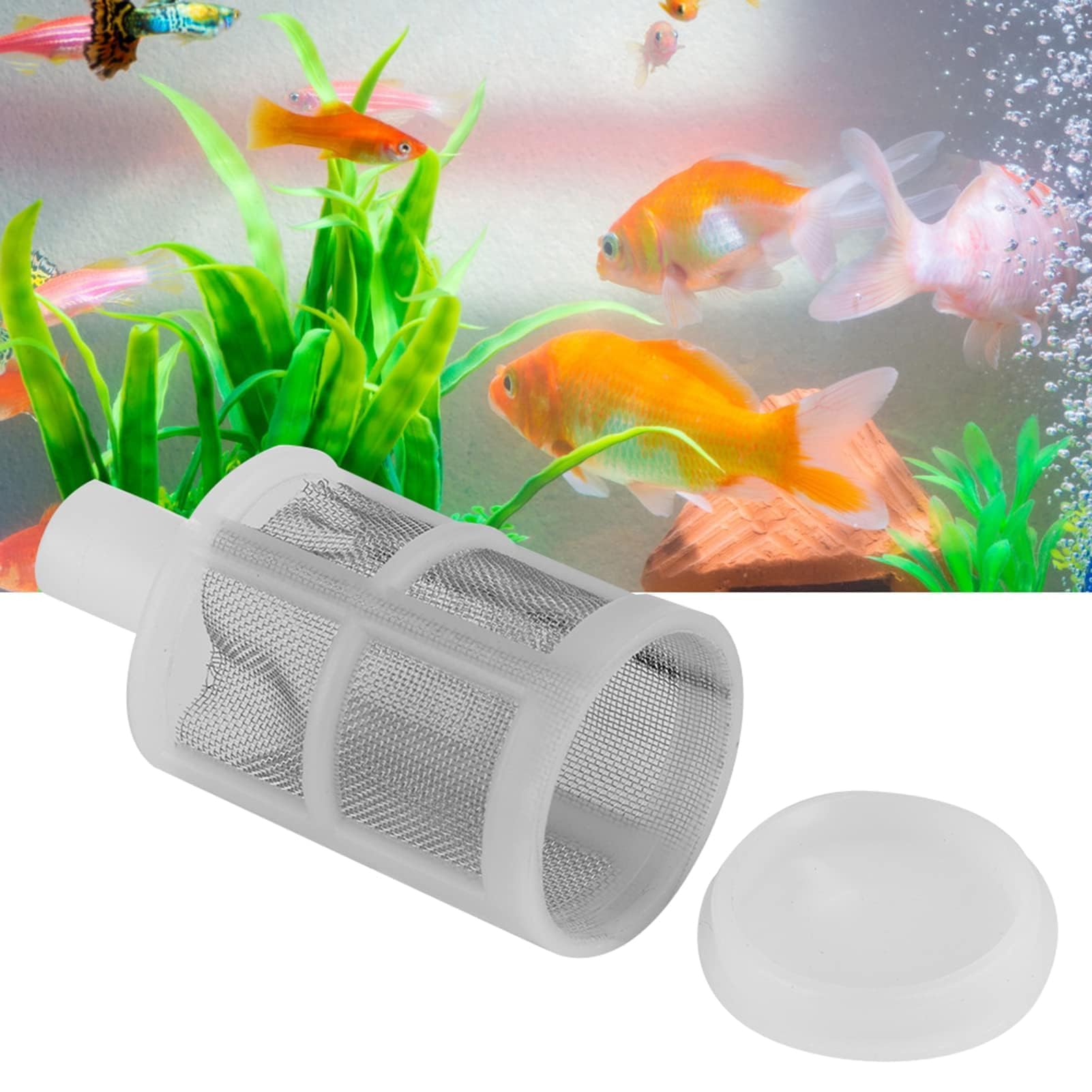 Kit de Filtration pour Pompe à Eau d'Aquarium, 10 Pièces, Crépine et Filtre pour Tuyaux 7mm et 10mm