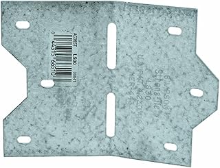 Simpson Strong Tie LS30 18-Gauge 3-3/8 in. Adjustable L-Angle 50-per Box