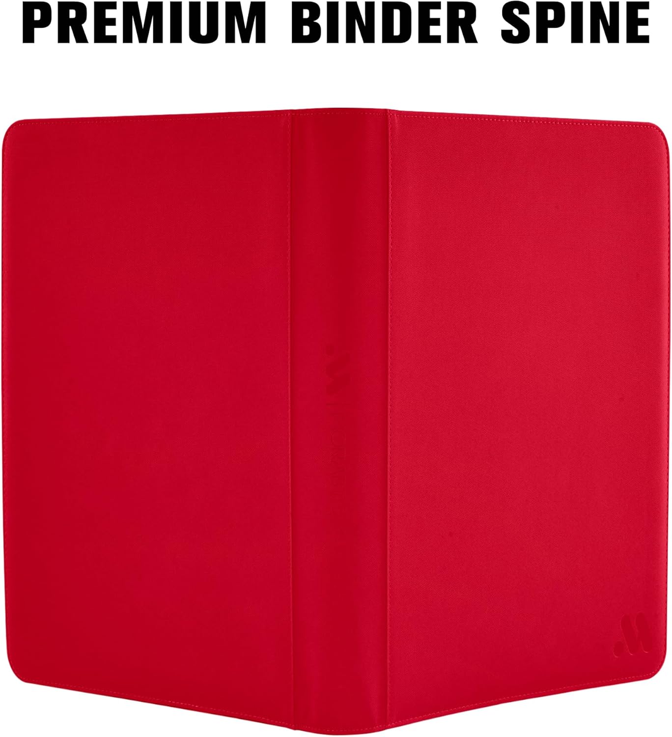 Card Binder 16 Pocket,Trading Card Binder Hold up to 1408 Cards with 44 Sleeves,Zipper Card Holder Album Compatible with TCG Card/Game Cards/Sports Card-Red