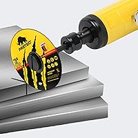 Vista 7 de Discos de Corte 27 Piezas, Discos de Corte de 3 Pulgadas para Amoladora Angular con Kit de Mandril de Montaje de 1/4 Pulgadas, Disco de Corte