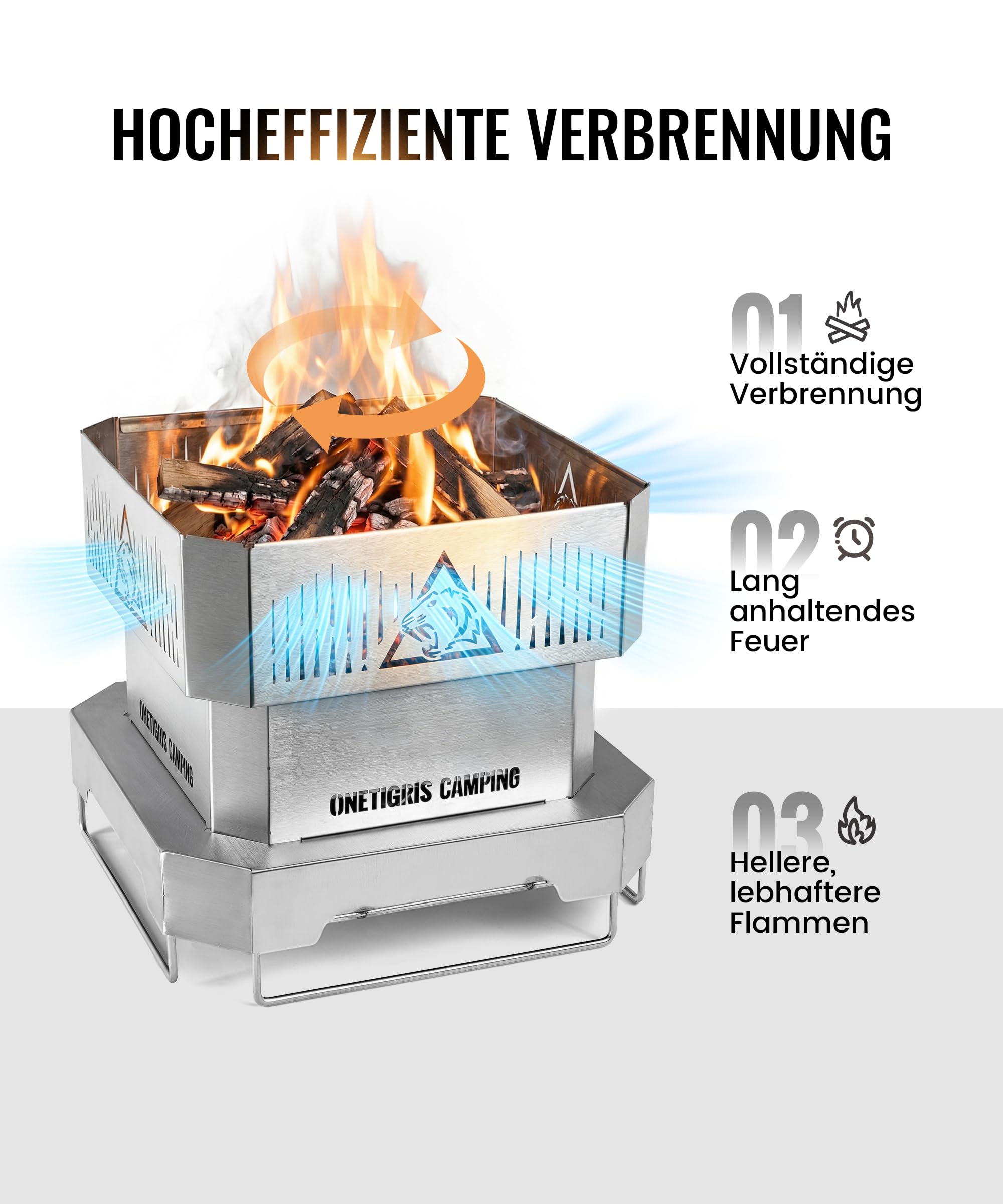 OneTigris NESTFIRE kuchenka kempingowa