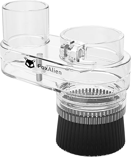 FoxAlien Zapata de polvo de 1.654 in de diámetro para Mastuer Pro, máquina enrutadora CNC Masuter 4040 con motor de husillo de 60 W 1.654 in,