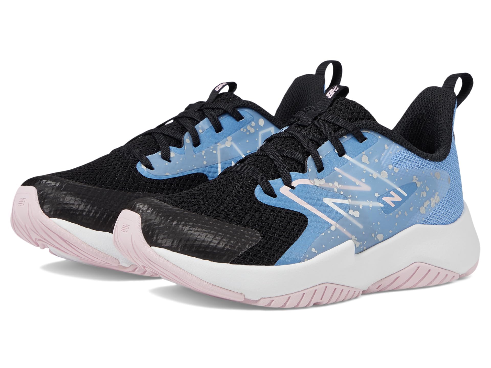 New Balance Unisex-Child Rave Run V2 Lace-Up Running Shoe