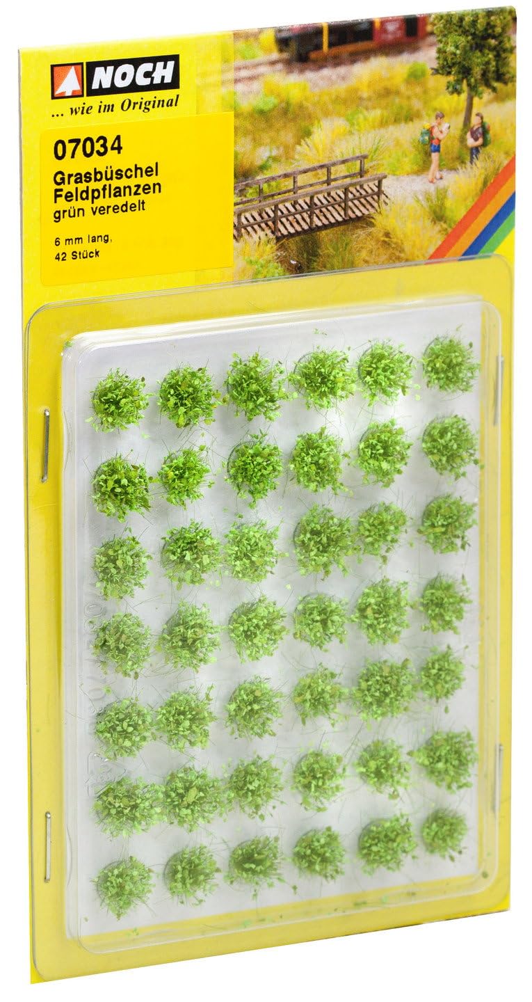 Noch 07034 Grass Tufts Field Plants Landscape Modelling