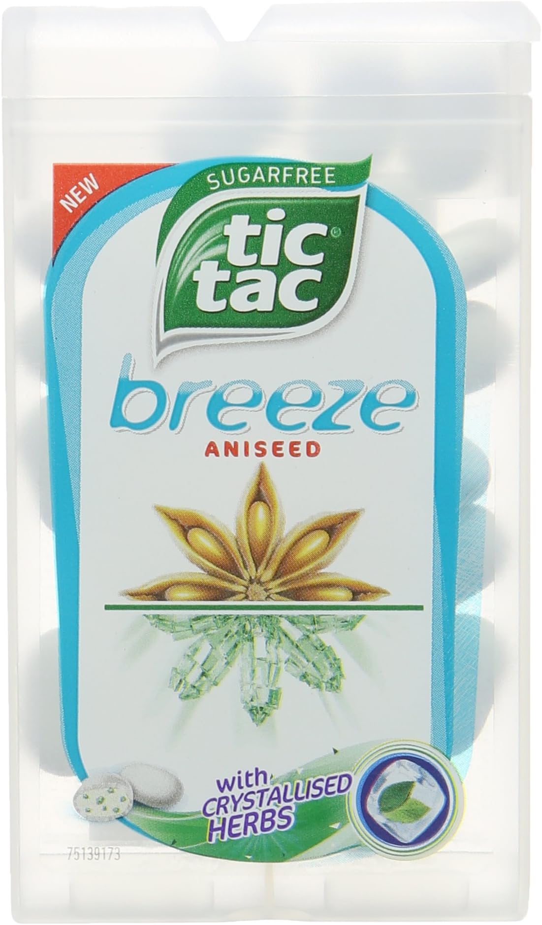 Tic Tac Breeze Aniseed Sweets, 18.7g pack of 12